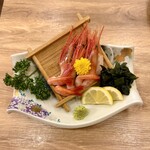 うまいもん酒場 一心 - 甘エビ5尾刺身