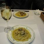 ダイニングバー和 - 生パスタ　カキのペペロンチーノ