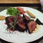 ベルニーニ銀座 - 仙台牛〝ランプ〟炭火ビステッカ ＋2,500円