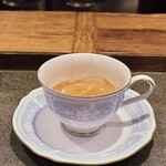 ベルニーニ銀座 - 追加：エスプレッソW
カップ&ソーサーはノリタケ製