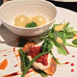 卯夢 - サーモンとホワイトシチュー