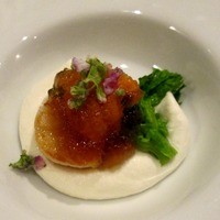 TEPPAN GRILL Grillia - 雲丹・ブロッコリーのムース　これ！めちゃくちゃ美味しかった！