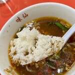 台湾料理 味仙 - ライス投入〜