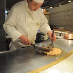 四季の味ほり川 - ガーリックライス！これは美味しい！