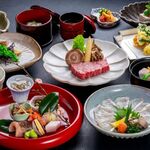 四季亭　はな村 - 会席料理一例