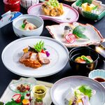 四季亭　はな村 - 会席料理一例
