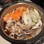Gibier Ryori Amakara Kumakara - Wild Boar Sukiyaki