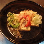 手打ち蕎麦しなの屋吉べぇ - あげだし豆腐