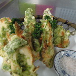 手打ち蕎麦しなの屋吉べぇ - ちくわ磯辺揚げ