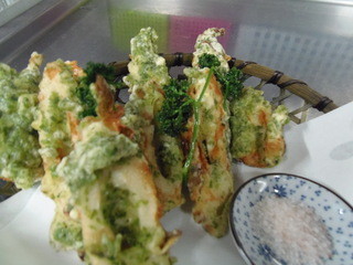 手打ち蕎麦しなの屋吉べぇ - ちくわ磯辺揚げ