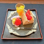 志賀清商店 - 桜色プレート