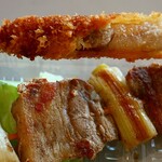 フーズショップナゴヤ - 串カツ130円/ねぎま180円