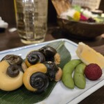 魚富 - ばい肝塩焼き