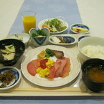 Hachinohe Gurando Hoteru - 朝食の一例です。