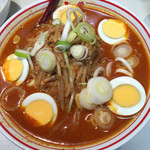 蒙古タンメン中本 - 味噌卵麺