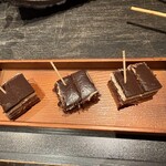 おちゃけや - デザートです｡こちらも3人前になってます。