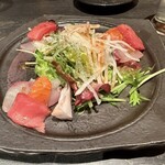 おちゃけや - カルパッチョです｡３人前です。