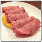 牛新 - 霜降り上タン塩