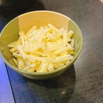 もんじゃ 風月  - 追いチーズも良いね