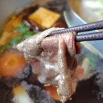 涮涮鍋壽喜燒Dontei 小山店 - すき焼き風出汁