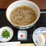 蕎麦処 凛 - かけそば 2015.2