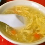 北京飯店 - B定食（スープ）
