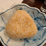 番屋ながさわ - 焼きうにおにぎり？？