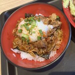 名代 富士そば - 比較のミニ赤富士丼