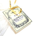 パティスリー ルシェルシェ - 4周年記念限定 焼菓子セットのメッセージカード '15 1月中旬