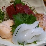 刺身の盛り合わせ