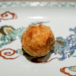 茶禅華 - いちごの肉巻き揚げ