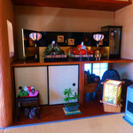 茶房 うえだ - H２７年の雛飾り