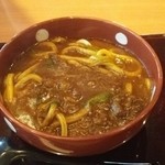 得得 - カレーうどん2玉…見た目以上の量でした