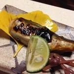 比良山荘 - 落ちアユ