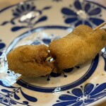 たけちゃん - 串揚げカキ　240円