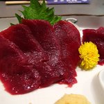 関所茶屋 - 馬刺し（赤）