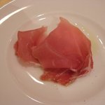 リストランテ ラ チャウ - サービスの生ハム