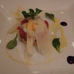 リストランテ ラ チャウ - 牛肉のタルタル　ピエモンテーゼ