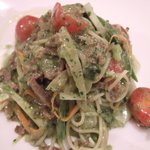 リストランテ ラ チャウ - 牛タンと春野菜の冷静パスタ
