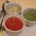 リストランテ ラ チャウ - フリットのソース