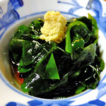 よし半 - 宮城わかめ（生姜ポン酢）