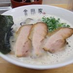 金田家 本店 - 黒豚ラーメン