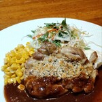 らすぷーる - チキンソテーのリアブルマスタード焼き