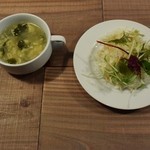 サルキン800 - スープとサラダ