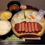 大井肉店 - 料理写真:神戸ビーフのビフカツ 3850円