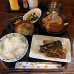 英 - 料理写真:サバみそ煮（800円）