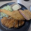 きんのつる - ミックスフライ定食　1250円