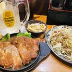 立呑み とんかつ まるや - 