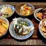中国料理 堀内 - 小皿6品の前菜→これを肴に飲めるなぁ