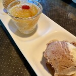 中国料理 堀内 - デザート3品もあるんだ！